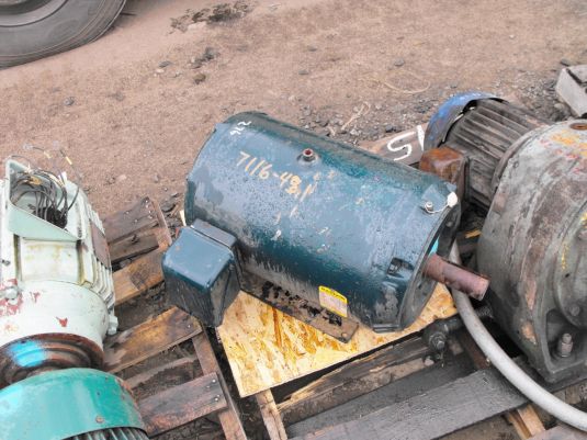 Used Weg AC motor, 30 HP, 1765 RPM